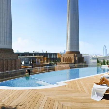 Battersea Power Station - Winter Garden Balcony & 1Gb Wifi - Luxurylondonstays Exterior photo